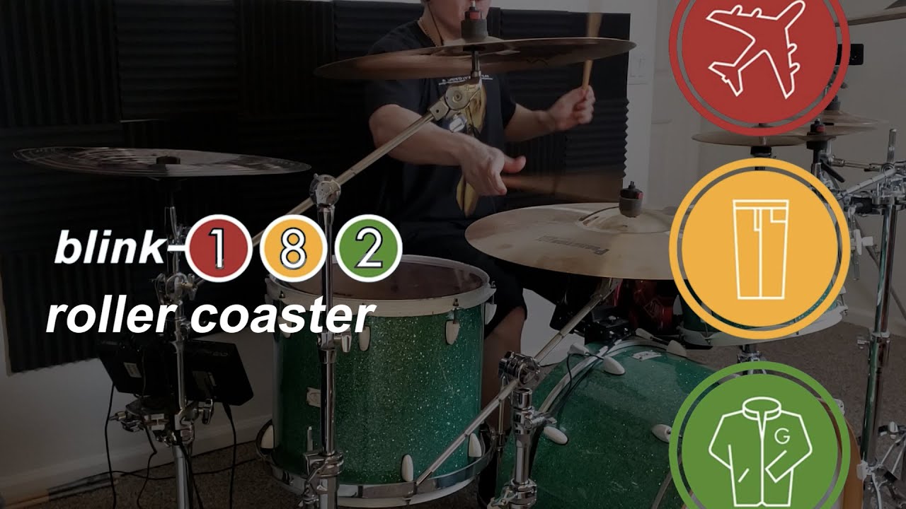 Blink 182 - Roller Coaster (Drum Cover)