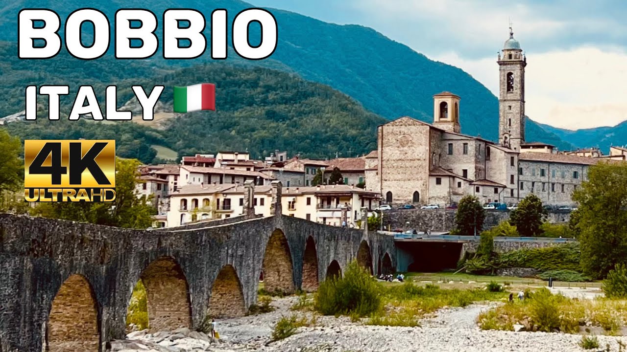 BOBBIO  ITALY | MOST BEAUTIFUL VILLAGES OF ITALY | I BORGHI PIU BELLI D'ITALIA. 4K 60FPS