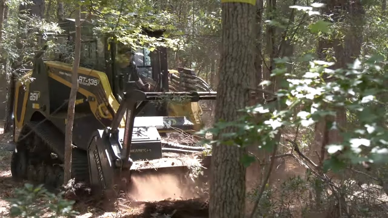 Simply - Forestry Mulching #construction #machine  #forestry #mulching @Shearex
