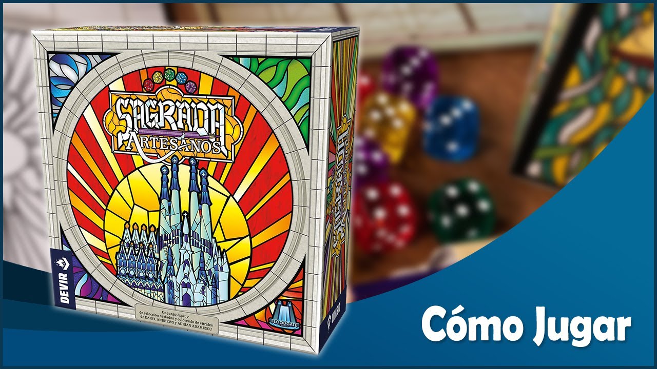 Aprende a Jugar SAGRADA: ARTESANOS 🟥🟨🟩🟦🟪 - Todos los Detalles SIN y CON SPOILERS 👀