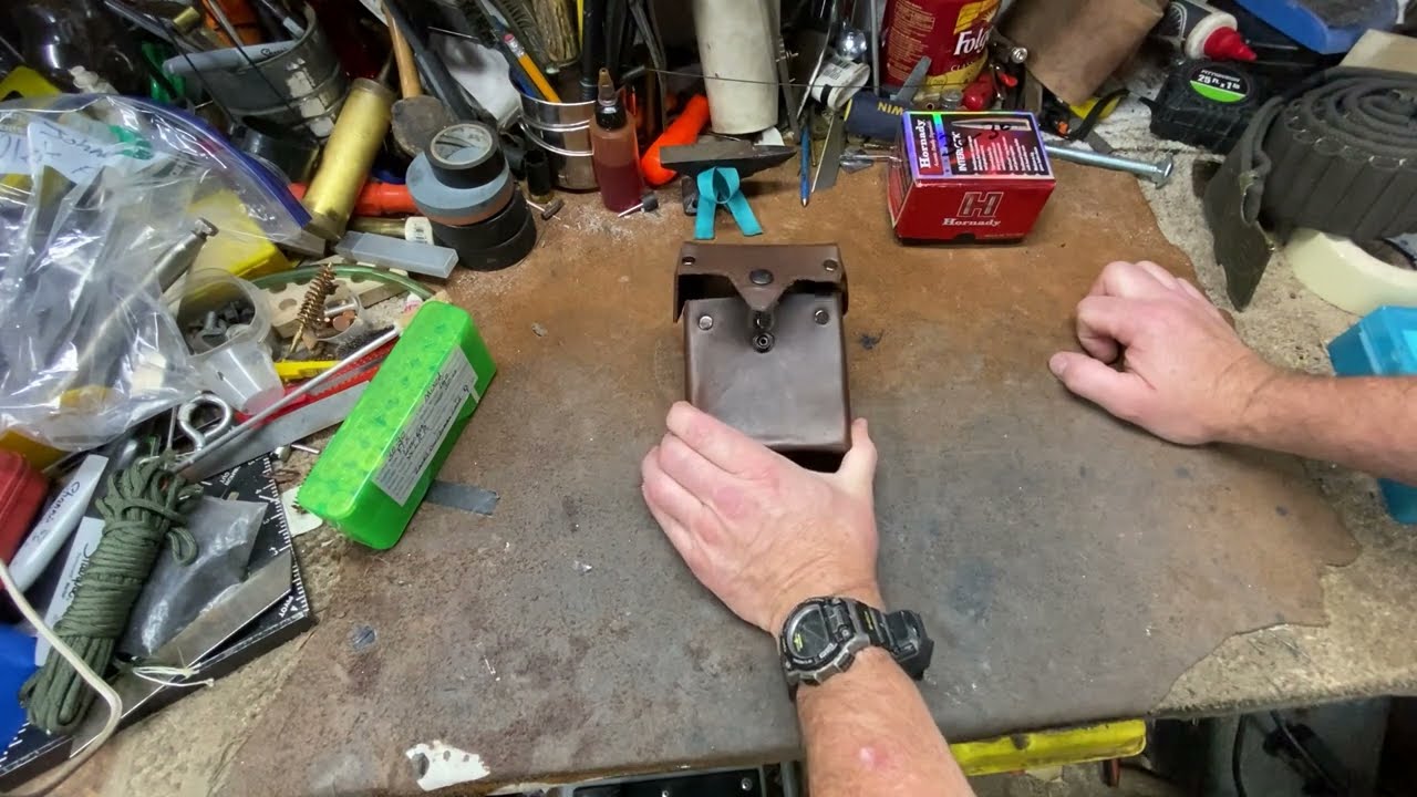 Ammo pouch for revolvers and lever actions.