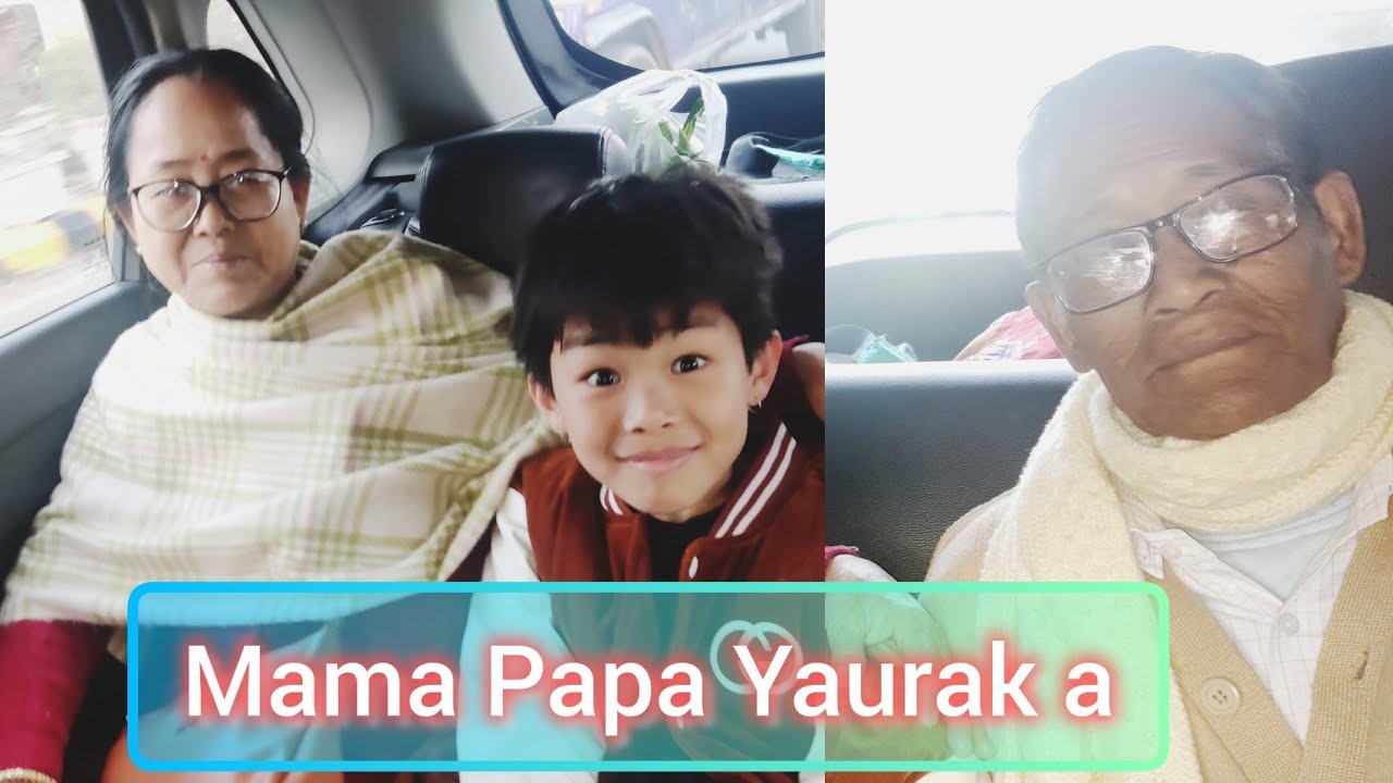 Mama Papa laak a delhi da // anau anauba potchei chaba fangdore #delhi #vlog #blessed #dailyvlog 