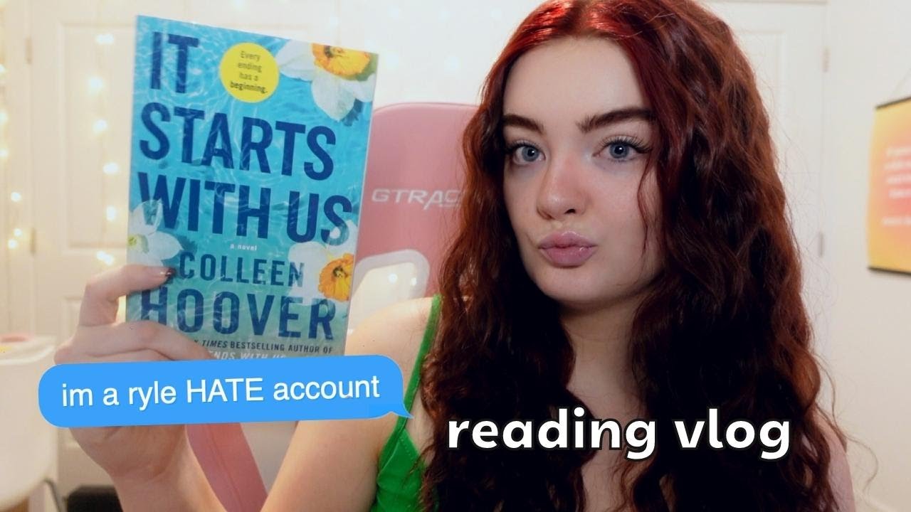 i read It Starts With Us so you don't have to ☕ *reading vlog*