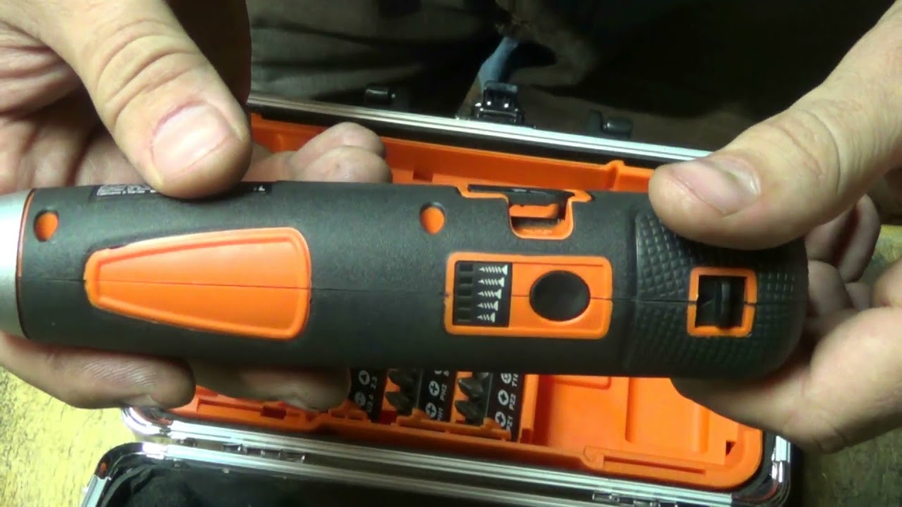 Аккумуляторная отвертка BLACK+DECKER ION BD40K27A - Серия 246 - Диалоговый журнал 14