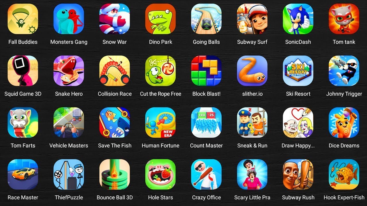 Clash of scary,Roblox,BARRY'S PRISON RUN,Mario Run,Kick The Buddy,Spranky Survival,Death Puzzle...