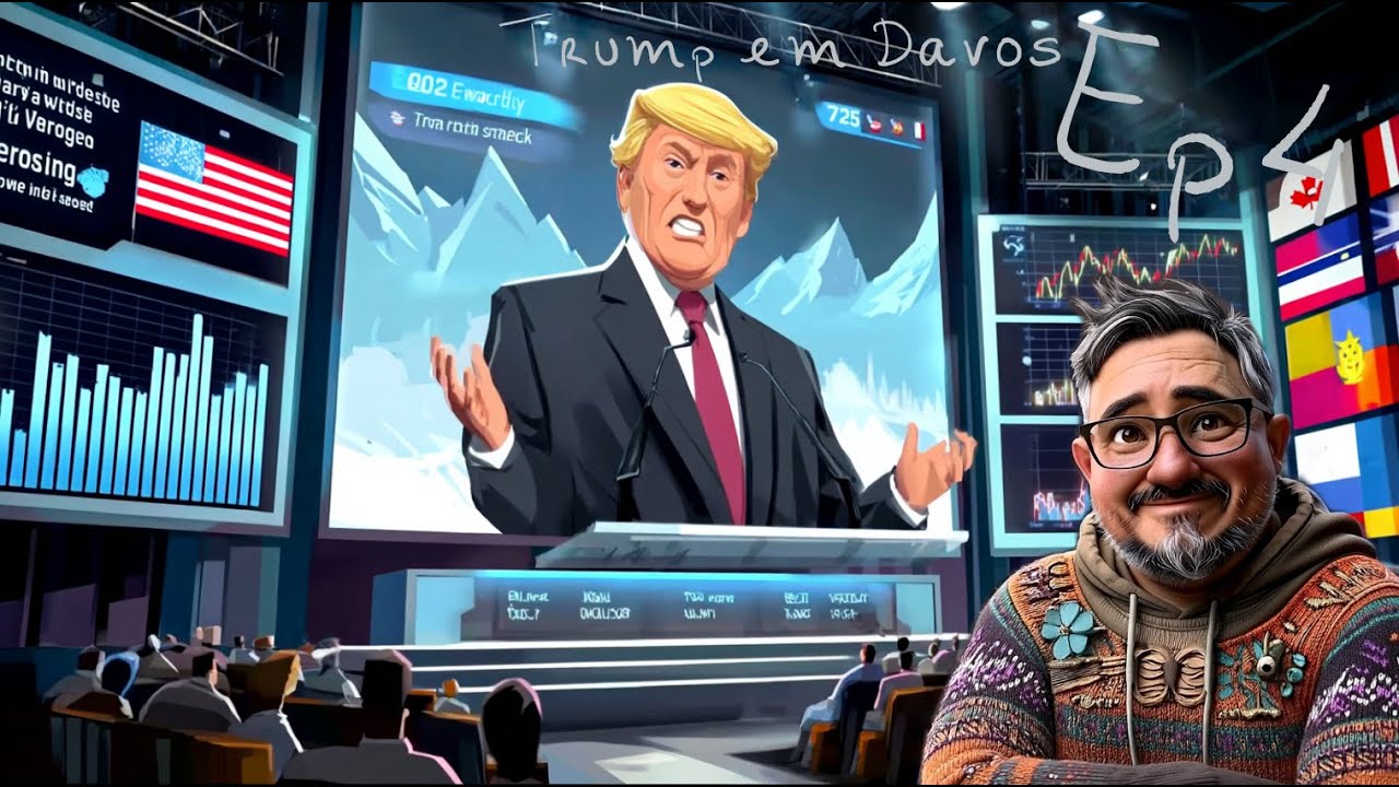 Trump em Davos, tensão global e o impacto nos meus ETFs esta semana -  - Ep4