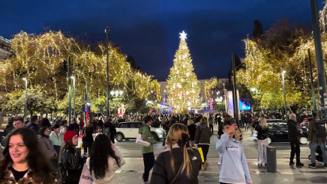 Athens center Christmas 