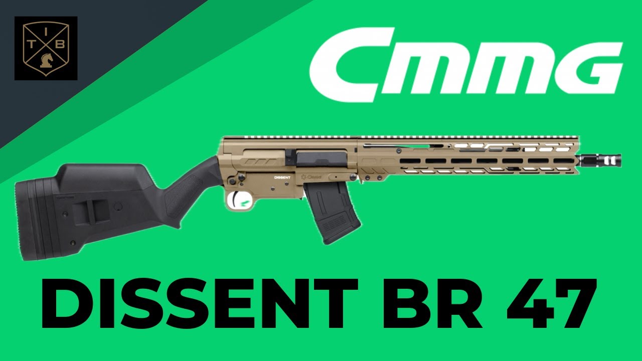 CMMG DISSENT Br47 Review – 7.62x39mm Buffer-less AR-Style Beast!