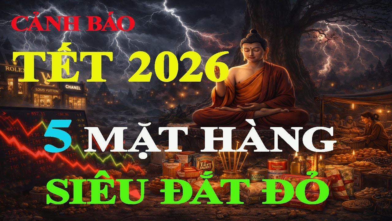 CẢNH BÁO TẾT 2026:5 MẶT HÀNG SIÊU ĐẮT ĐỎ MUA MUỘN TRẢ GIÁ GẤP ĐÔI–NHÀ NÀO CŨNG DÍNH! XEM NGAY KẺO LỠ