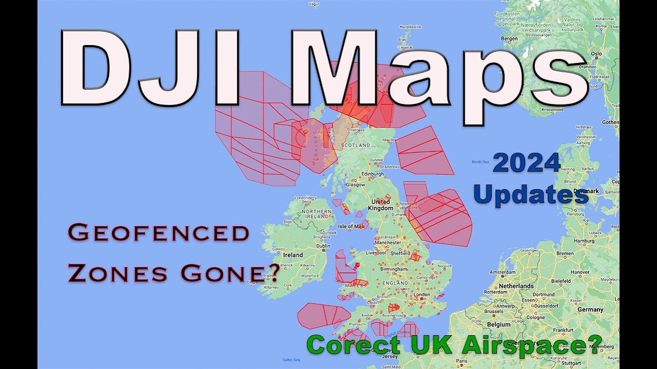 DJI Maps | No Geozones | How to Check UK Airspace | 2024  Updates