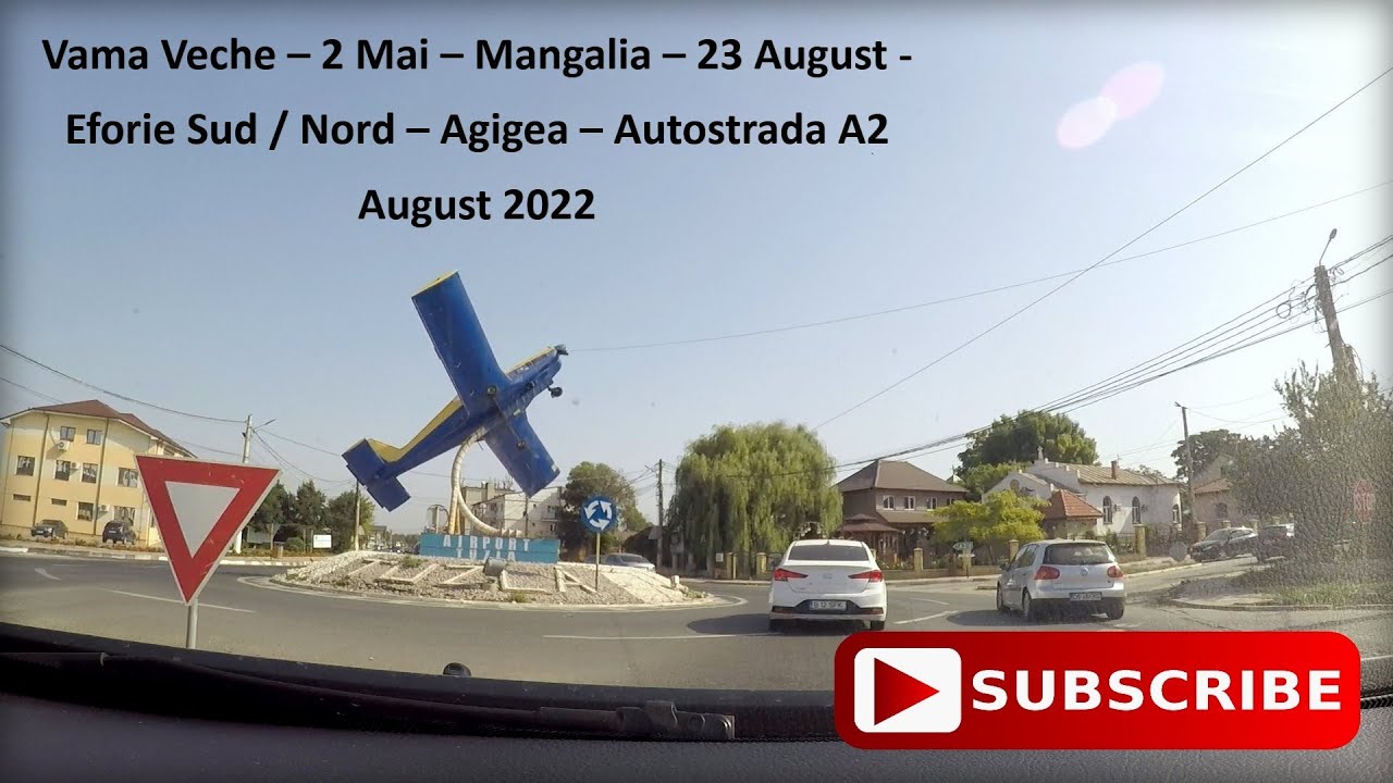 Vama Veche - 2 Mai - Mangalia - 23 August - Eforie Sud - Nord  Agigea – Autostrada A2 | City Drive