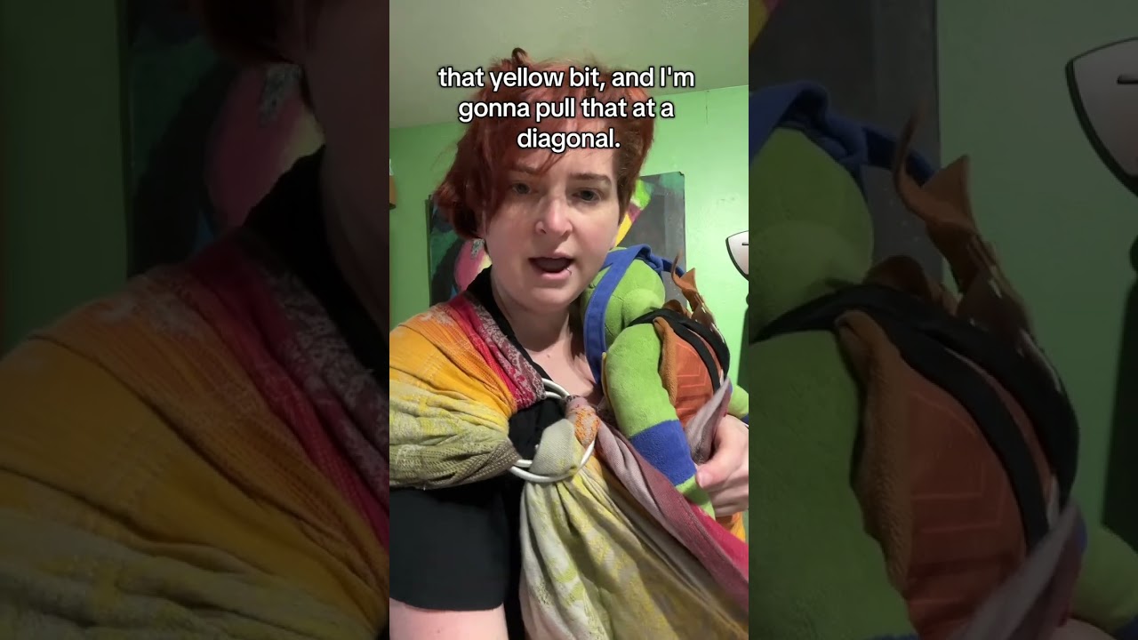 Babywearing 101: Five tips to make Ring Slings CLICK! #babywearing101 #ringsling #ringslingtutorial