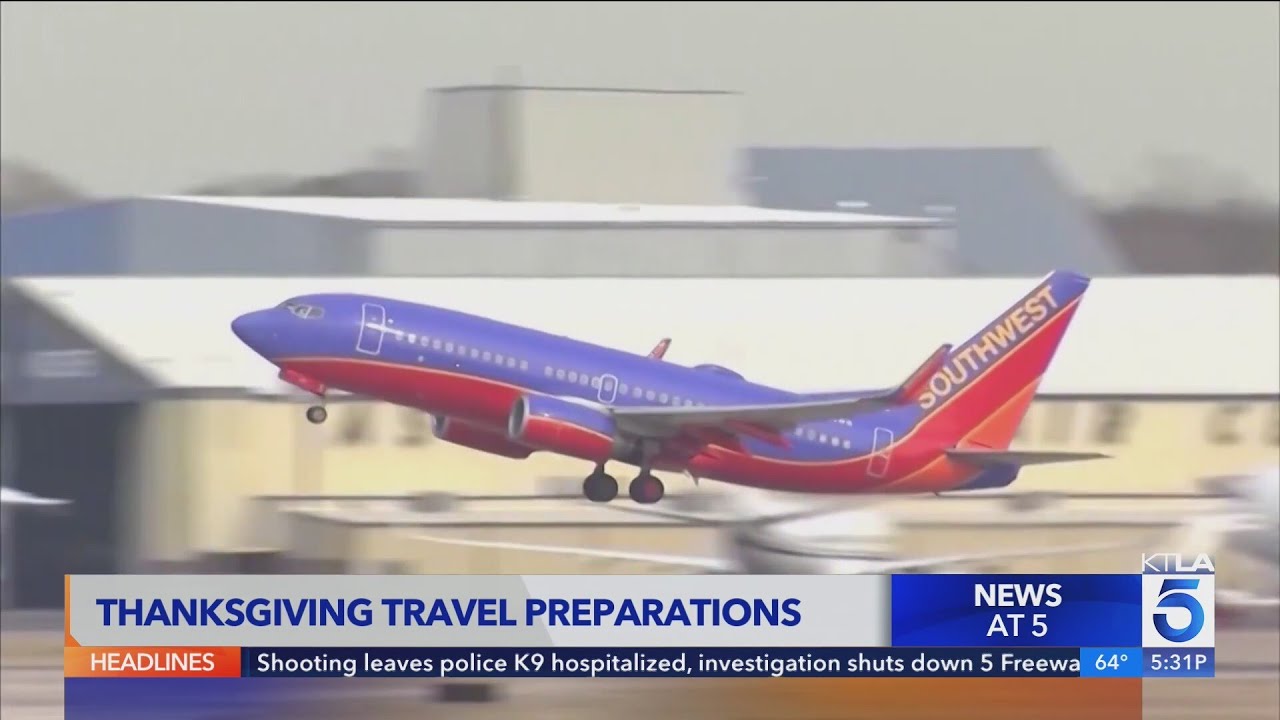 Thanksgiving travel surge brings heavy crowds and traffic to LAX