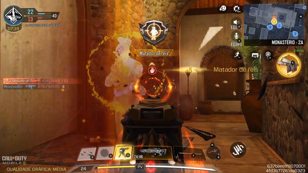 FIM SOMBRIO AK 117 MATA MATA - CAL OF DUTY MOBILE