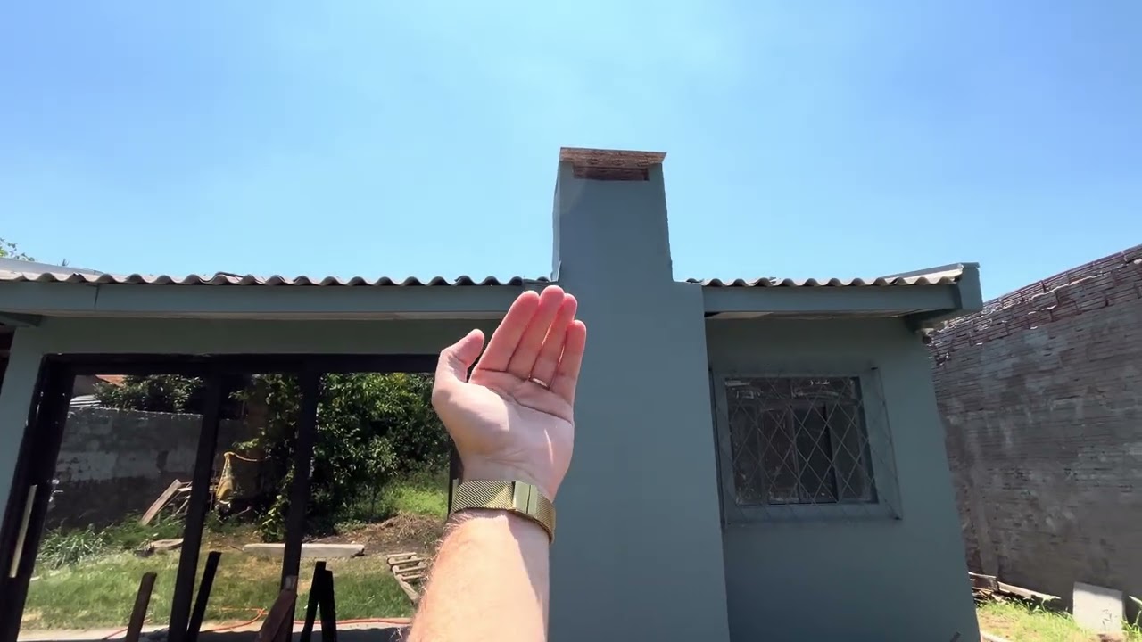 Casa pintada, já estamos quase 100%