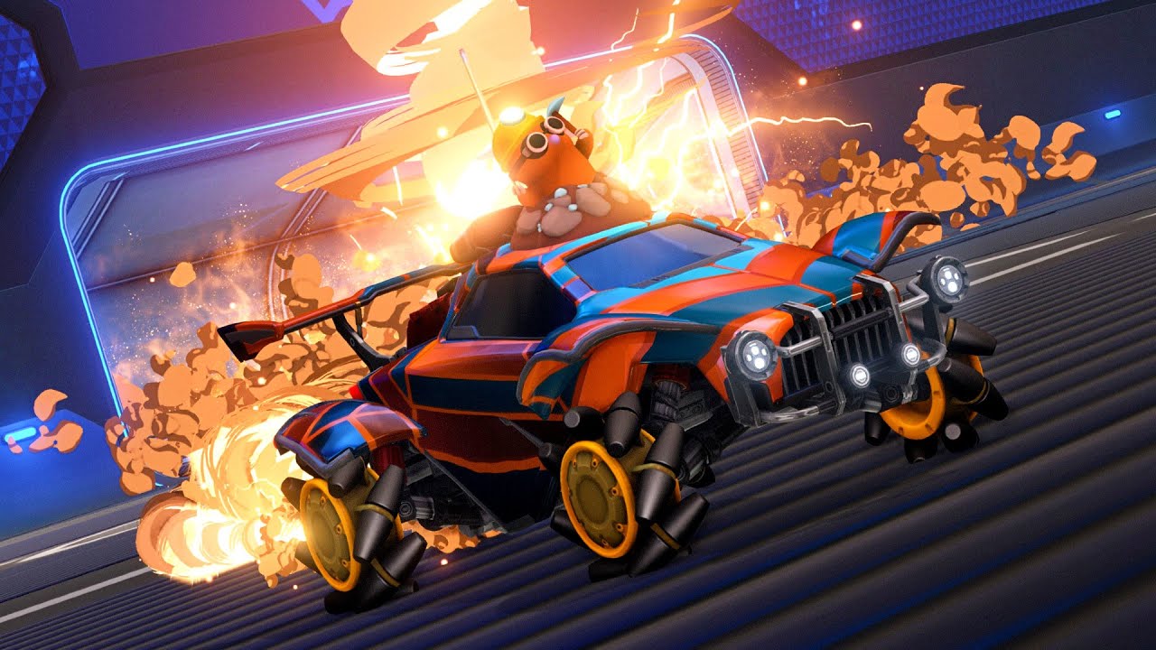 The Random Car Challenge In Rocket League!