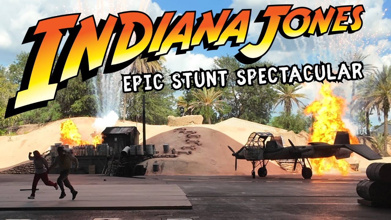 Indiana Jones EPIC Stunt Spectacular - FULL SHOW - Action-Packed Show at Disney’s Hollywood Studios