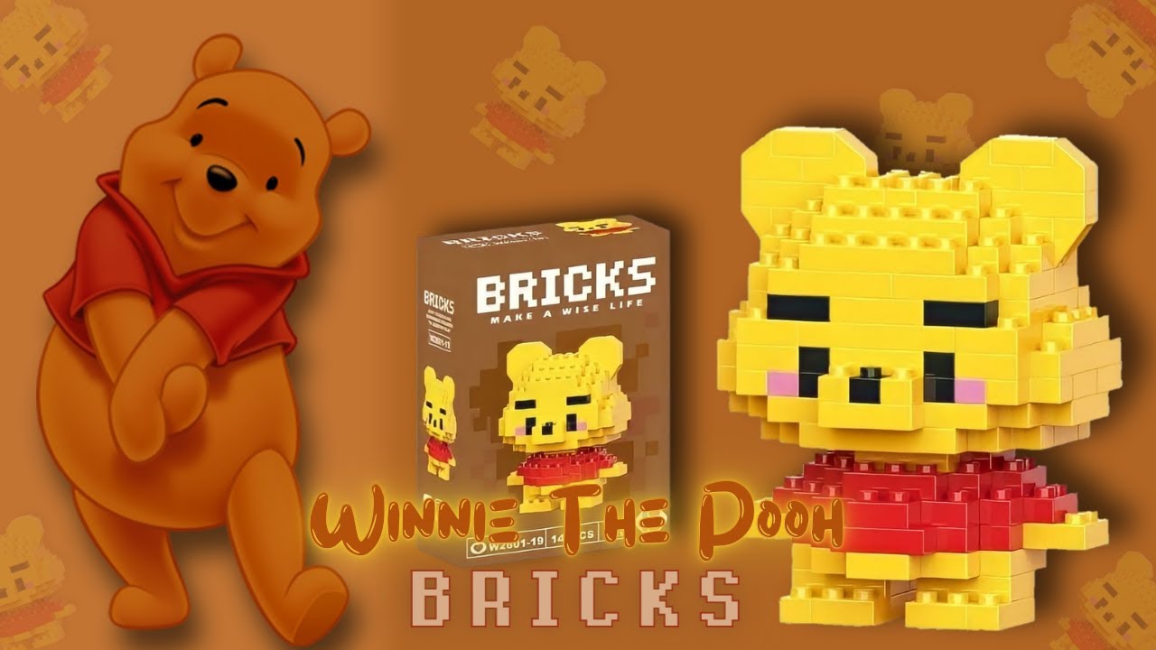 MERAKIT WINNIE THE POOH BRICKS