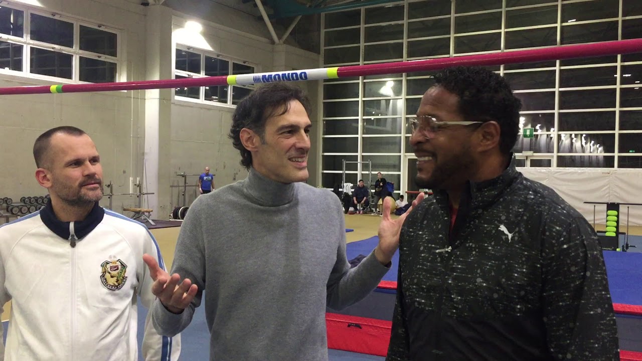 Stefan Holm, Alessandro Talotti, Javier Sotomayor #UDJUMP2020