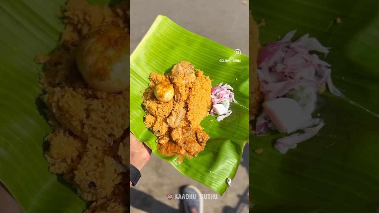 Hidden Gem In Salem 💎 #food #briyani #biryani #chicken #salem