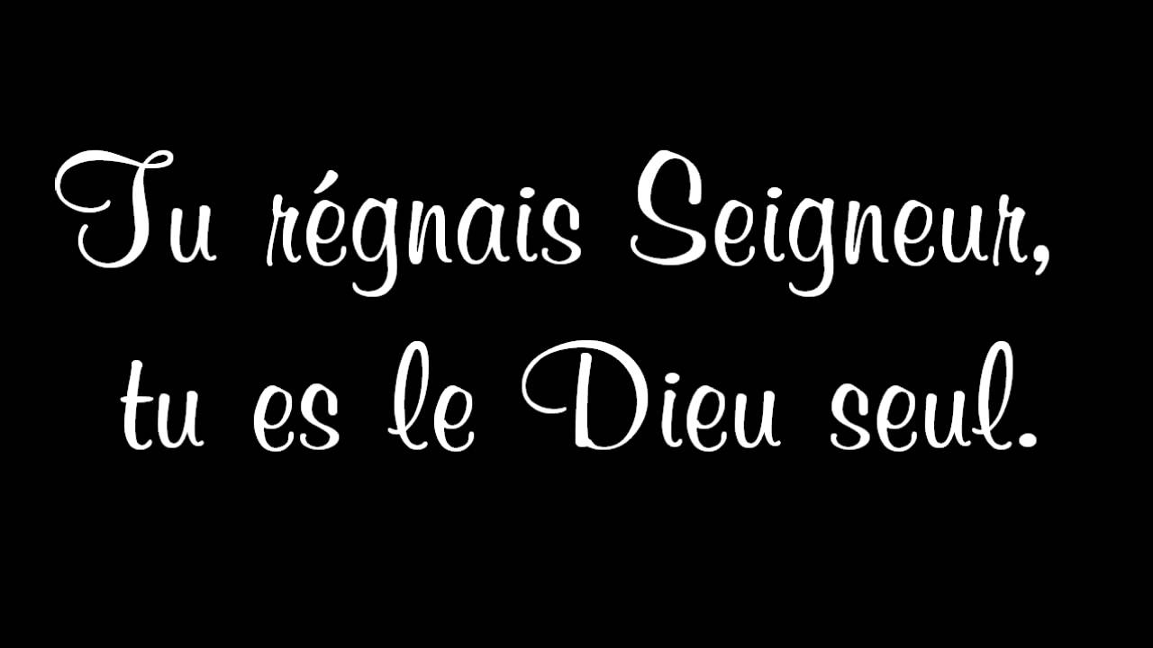 Tu es le Dieu seul (You are god alone cover) - Rallye Société JA 25/05/2013