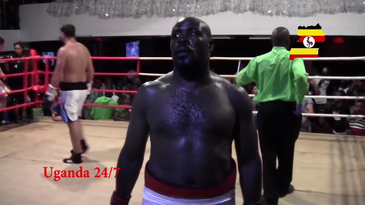 JOEY VEGAS LUBEGA (Uganda) Vs KENNETH EGAN (Ireland) NATURE AFRICA CHARITY FIGHT, UGANDA Oct 2017