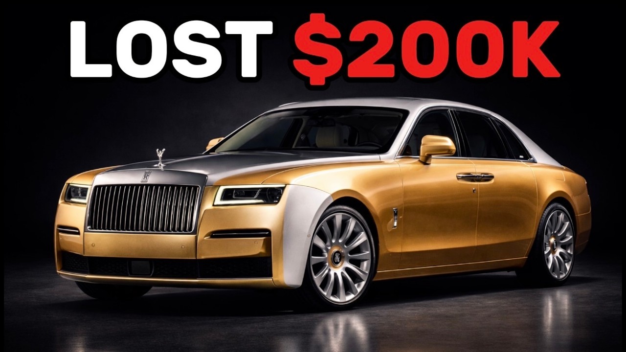 Первоначальный взнос по RR Ghost в размере 200 000 долларов + серьезная задолженность перед автос...