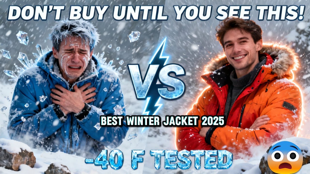 5 Winter Jackets That Can Save Your Life in Extreme Cold ❄️