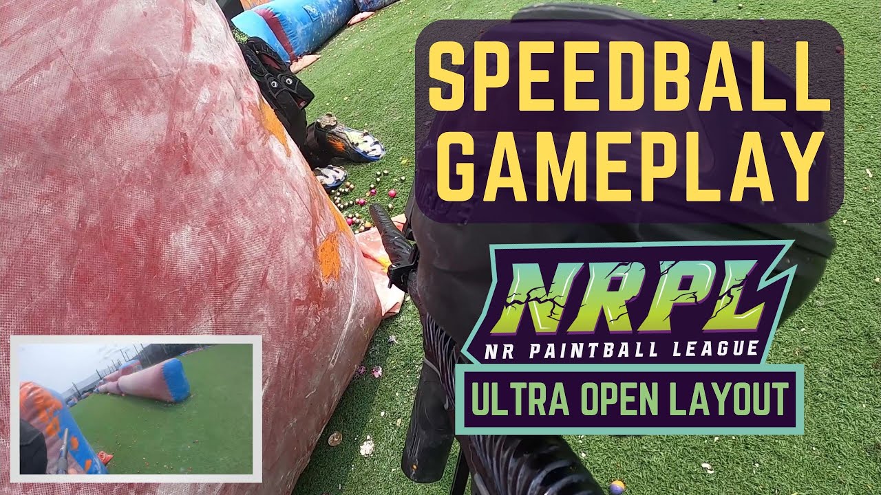Multi-Cam Speedball POV Gameplay | NOVA Outcasts at Pevs Paintball | NRPL Ultra Open Layout 2025