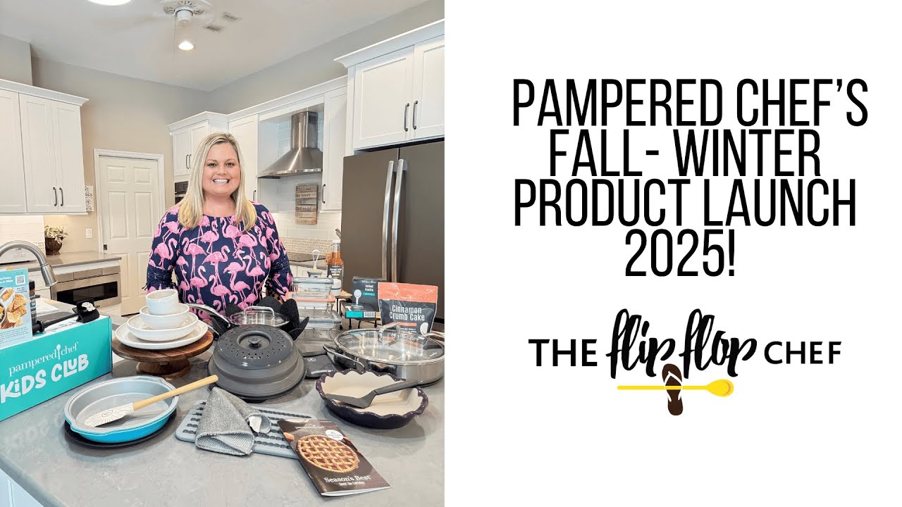 🍂 Pampered Chef's Fall & Winter Product Launch 2025! ❄️