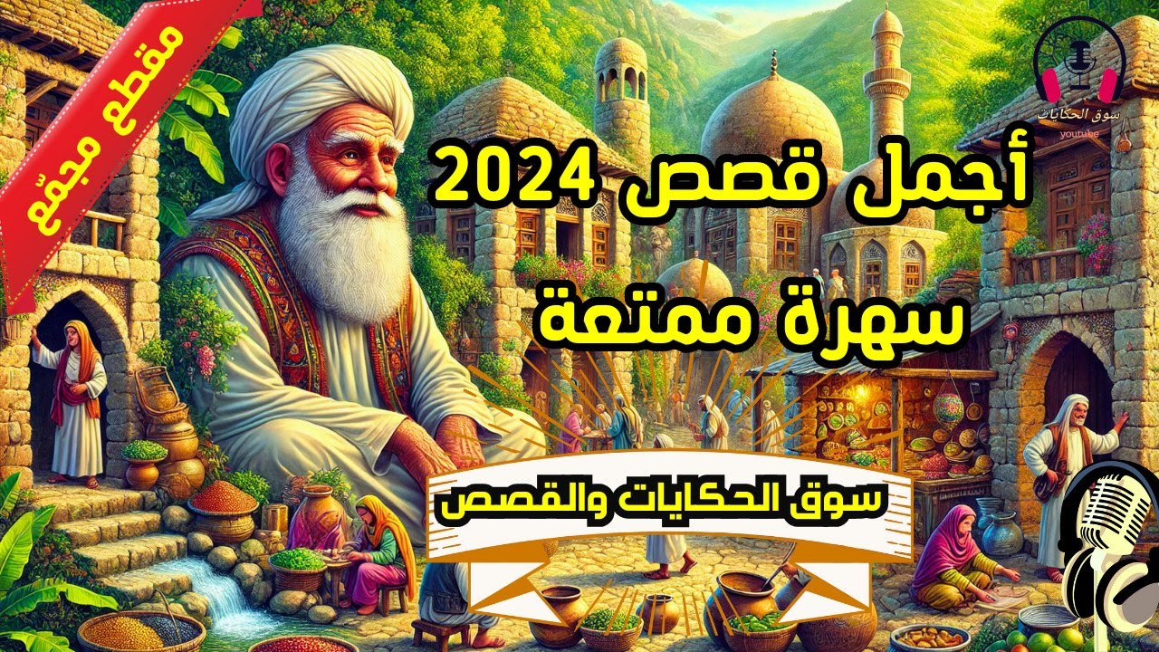 أروع قصص سنة 2024، مقطع مجمع من سوق الحكايات والقصص، سهرة ممتعة