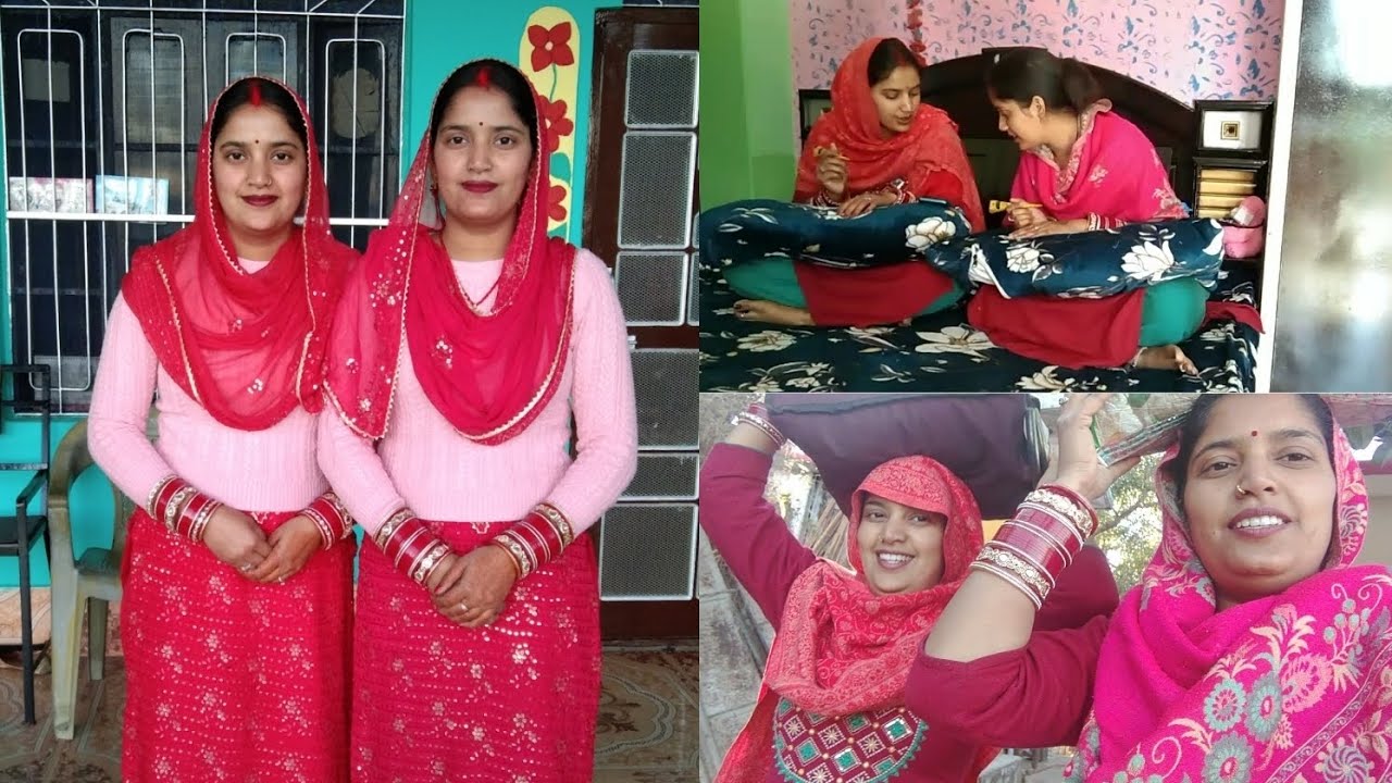 Himachali marriage आज हम दूर के गांव हिमाचली धाम खाने गए 🙆#twins #village #himachal