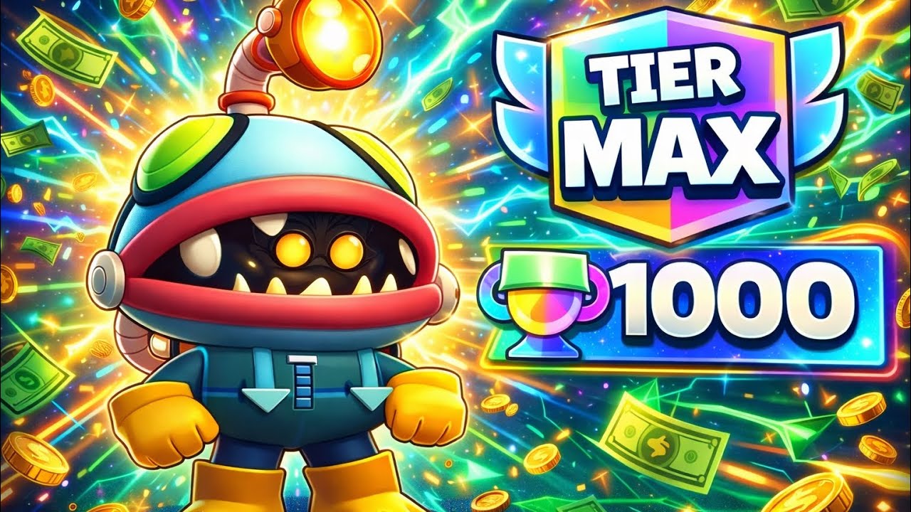¡Llegué a 1000 copas con Glowbert! El nuevo brawler está ROTÍSIMO 🤯