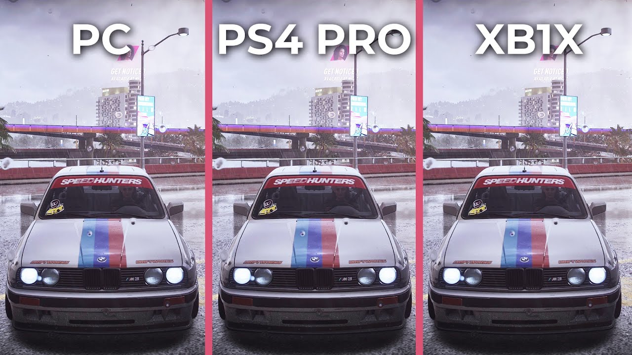 Need for Speed Heat – PC 4K Max vs. PS4 Pro vs. Xbox One X Graphics Comparison