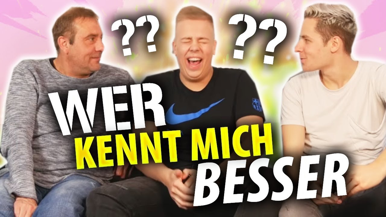 WER KENNT MICH BESSER!? mit Rewinside & Papa 😂