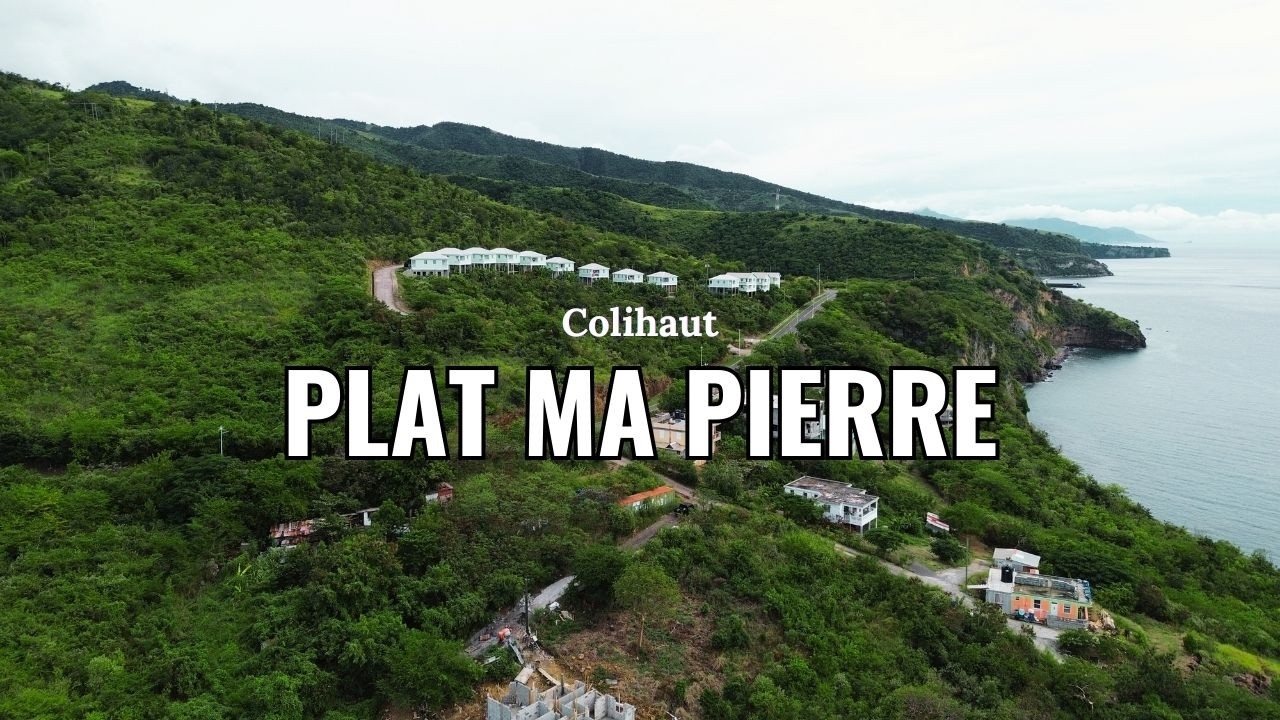 Plat Ma Pierre: Dominica’s Newest Coastal Community from Above! 🇩🇲