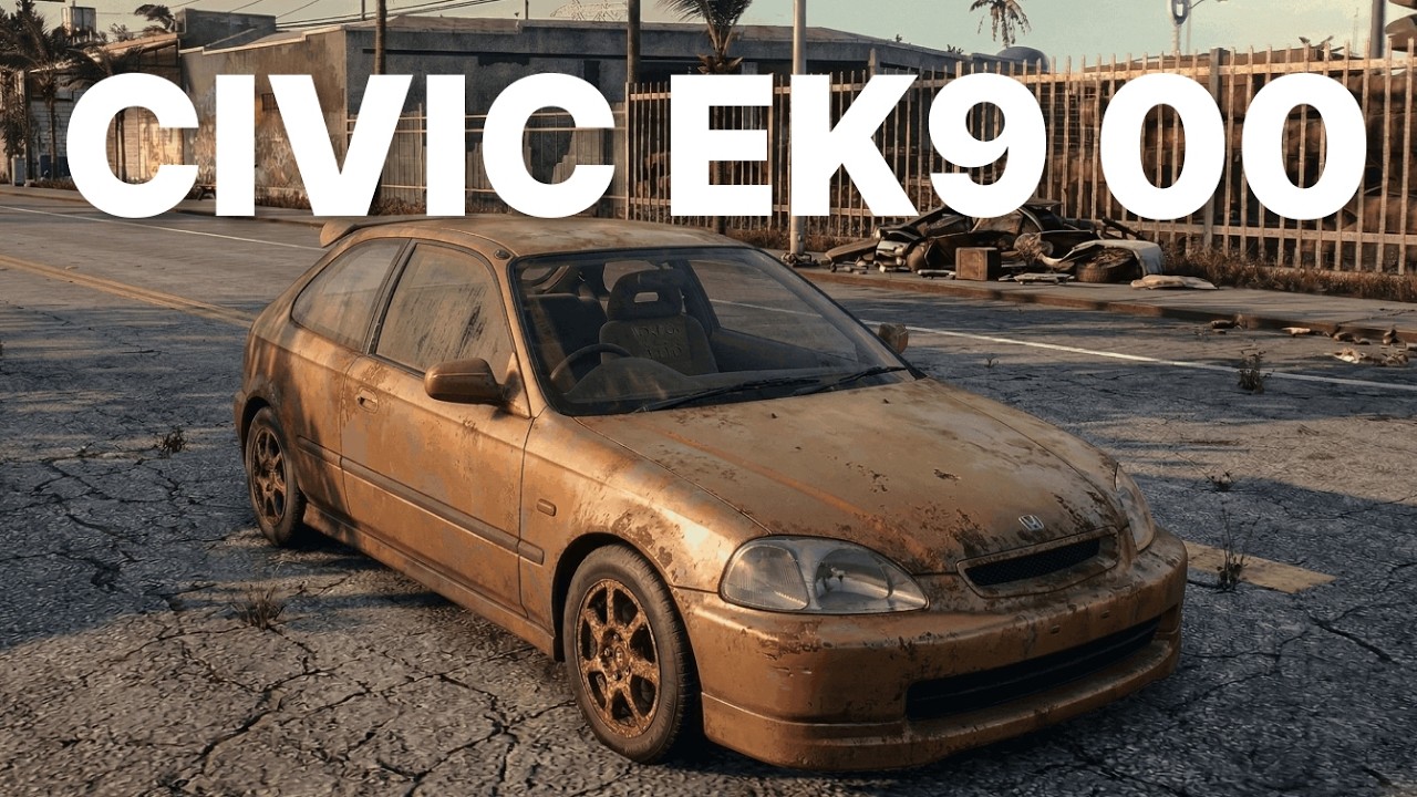 Restorasi Honda Civic 2000 EK9 Jadi Mobil Balap di NFS Heat | Build Ulang Total