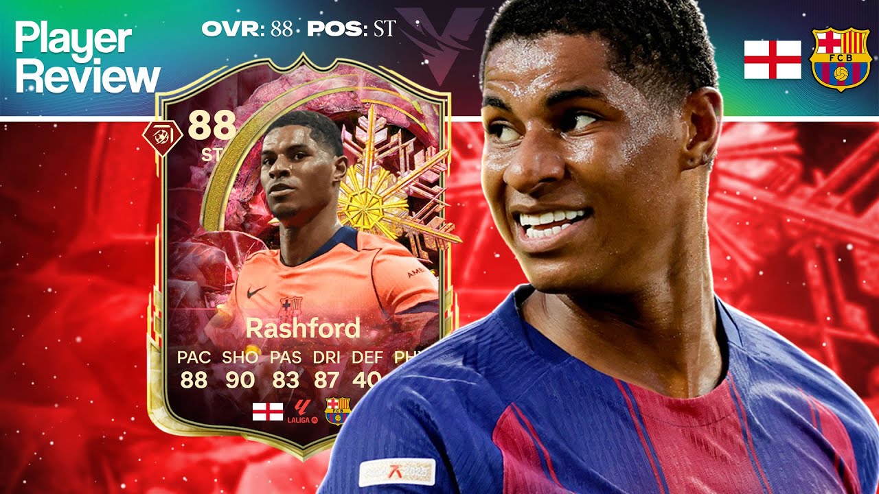 Обзор игрока 88 EVO Рэшфорд в FC26 Ultimate Team