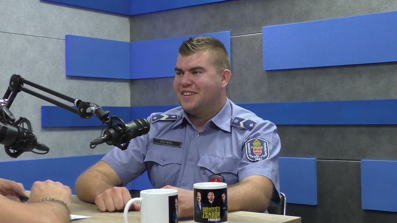 Budapesti Zsaruk Podcast - Dócs Bence r. őrmester