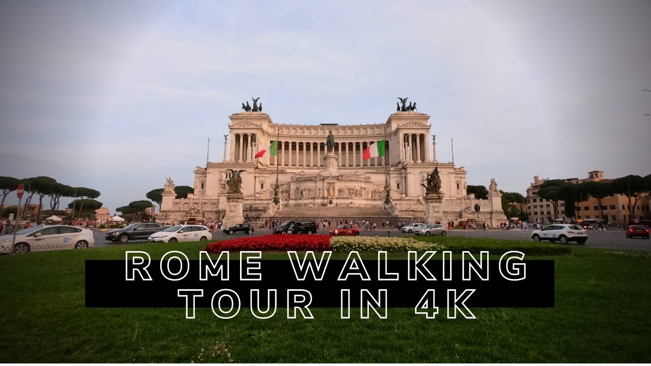 [4K] Walk to Piazza Venezia ft. Pantheon | ROME VATICAN CITY| TOURS & TICKETS| VATICAN & COLOSSEUM