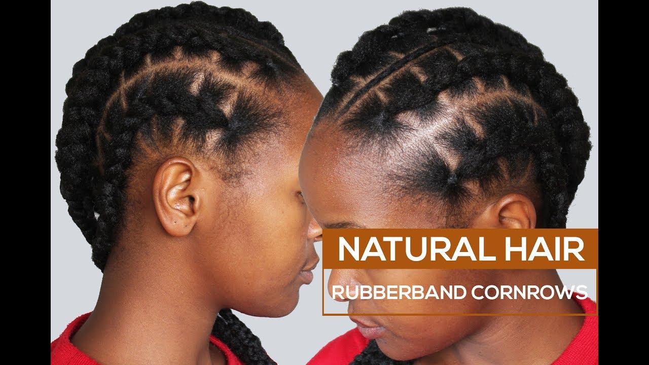 How To • Rubberband Cornrows