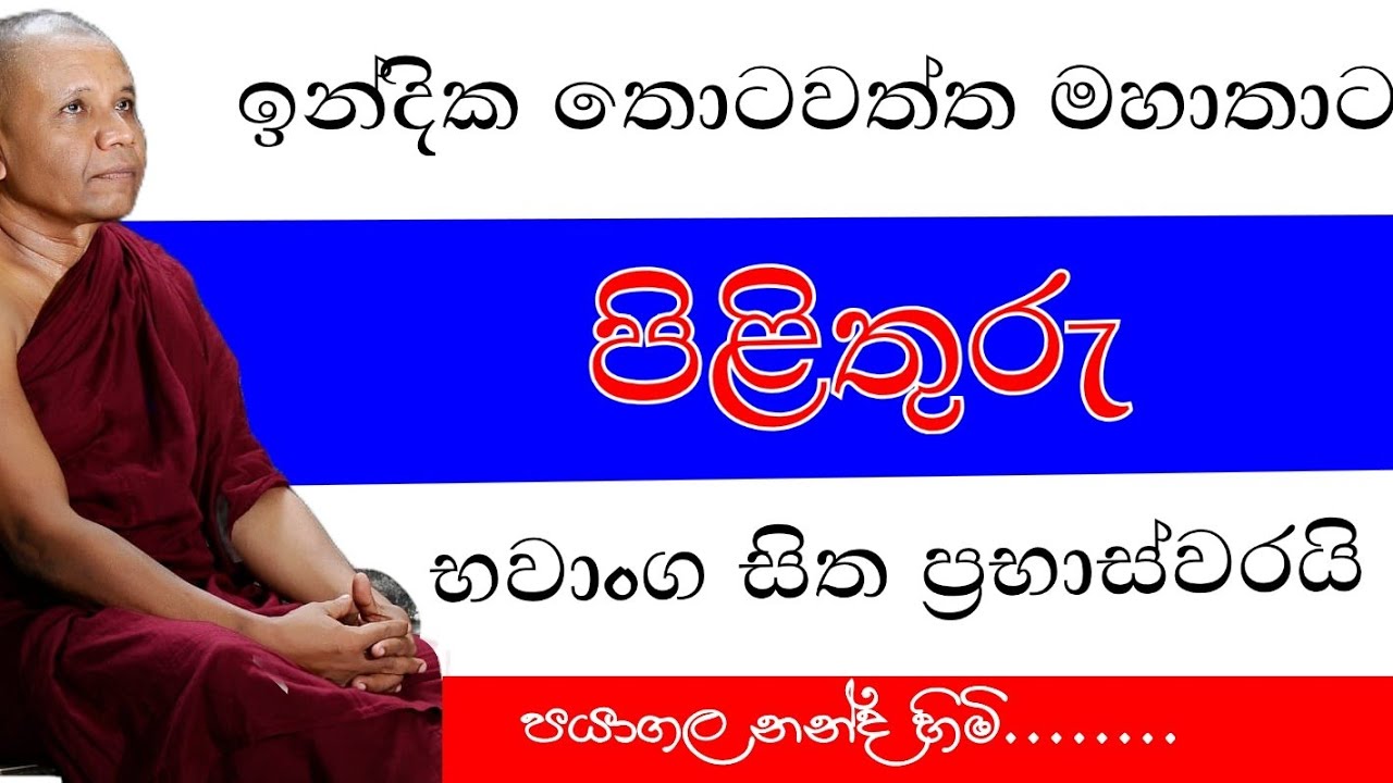 සිතේ ස්වභාවය | payagala nanda thero | indika totavatta | sita | mordern හාමුදුරුවෝ 