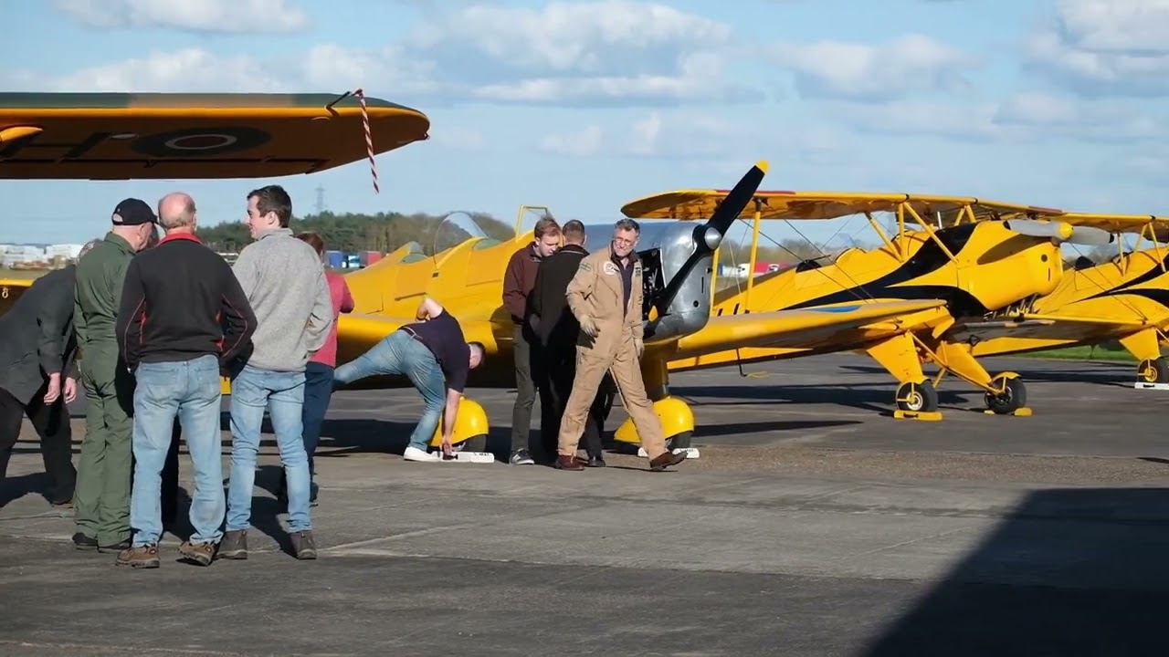 Photoshoot at Breighton Airfield.