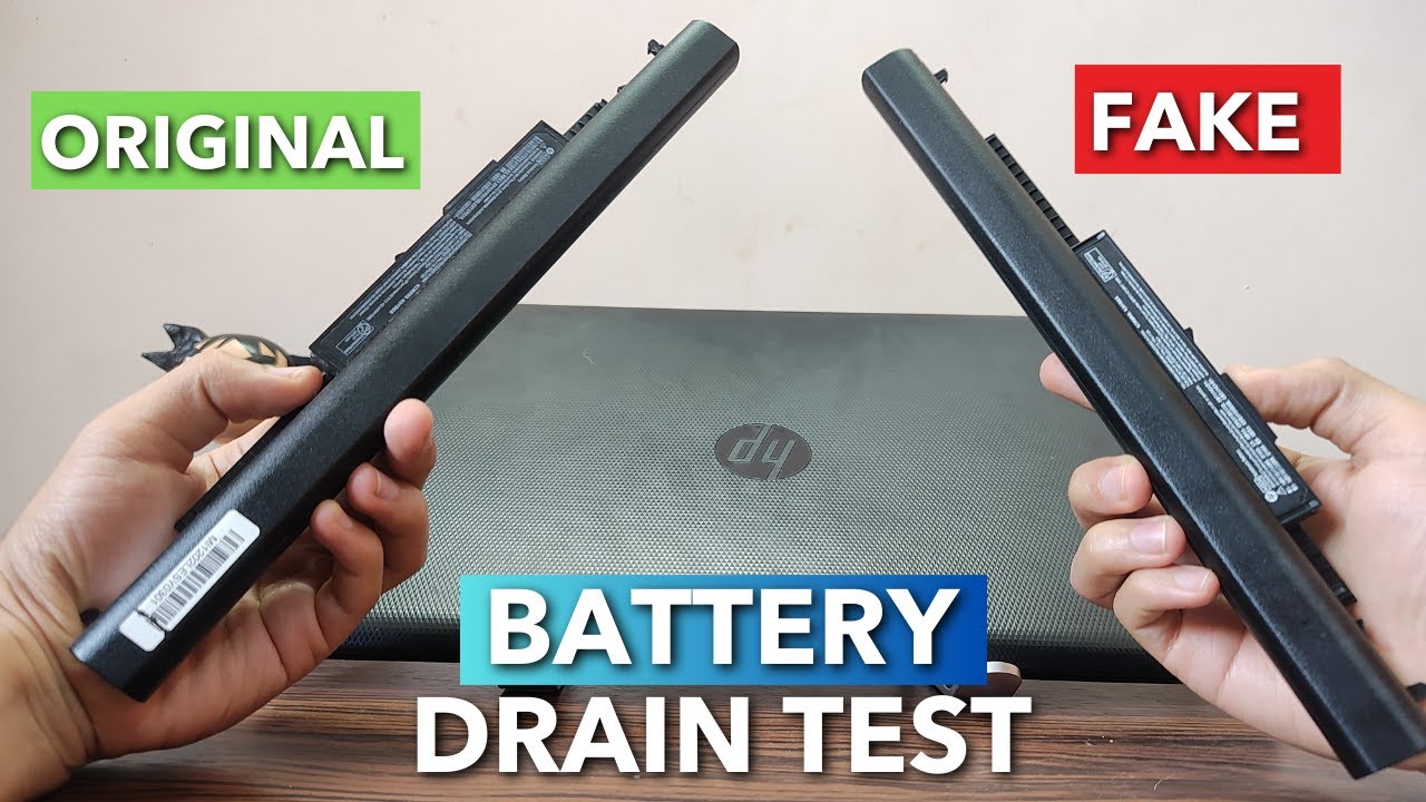 How to check HP Laptops battery is original or not