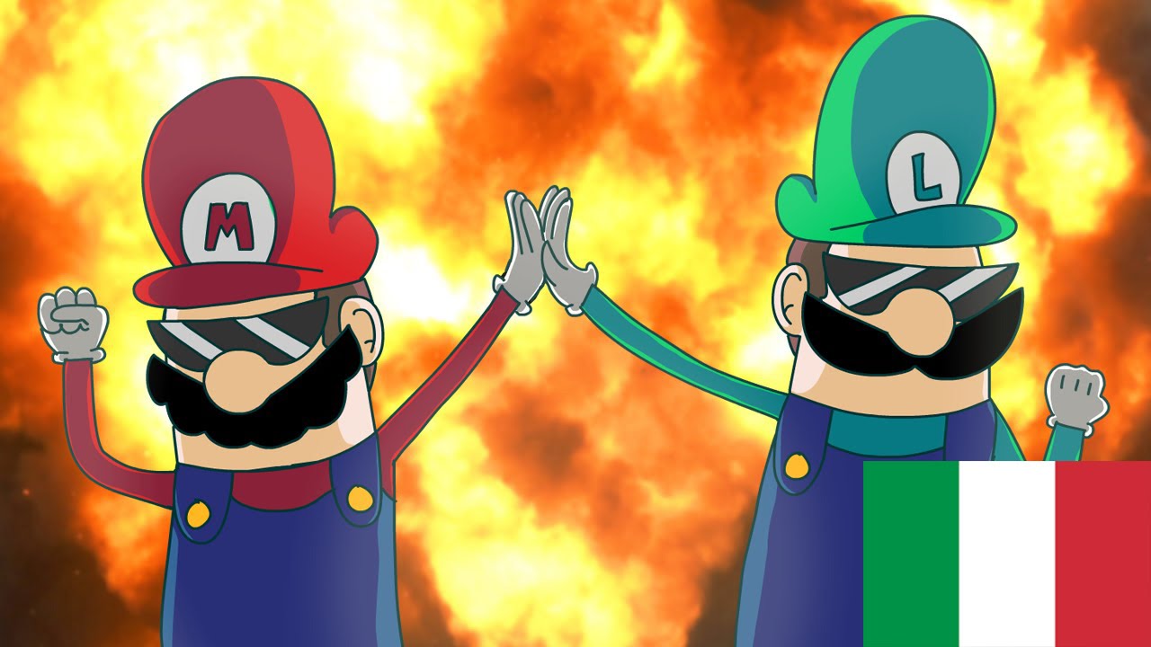 Mario and Luigi: Bro Pros (Super Mario Parody) ITA