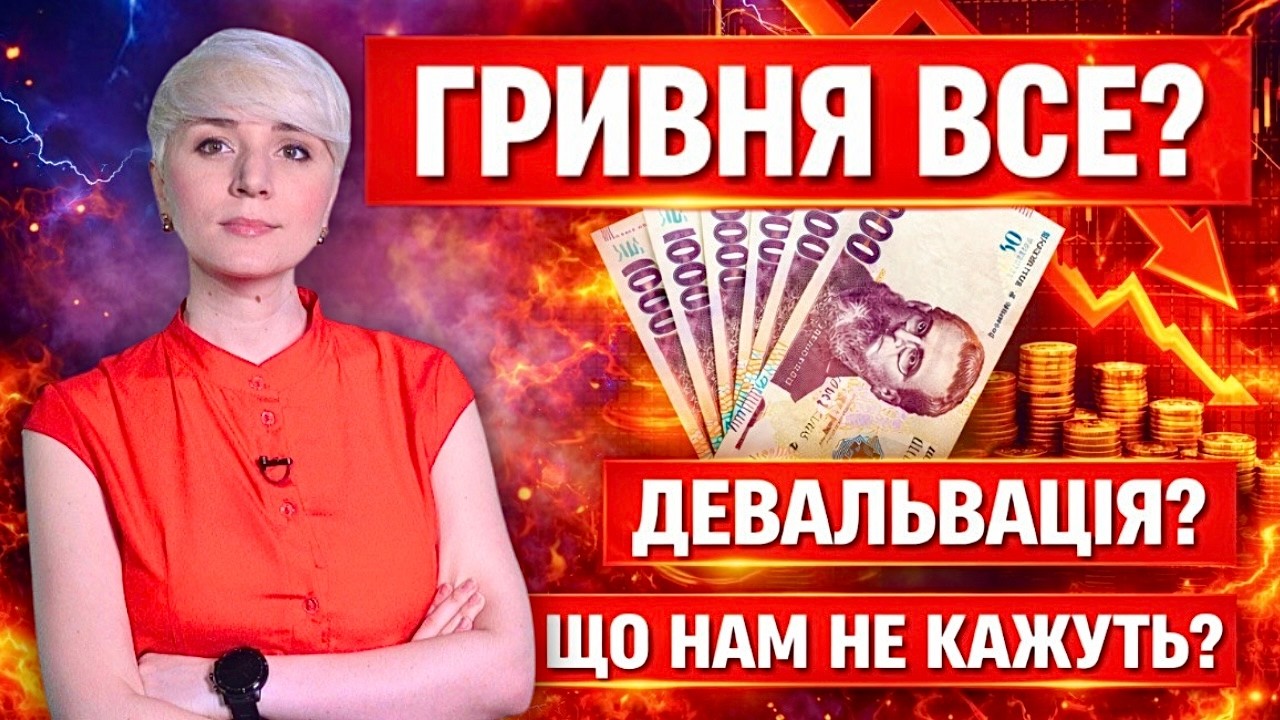 ПРО ЦЕ МОВЧАТЬ: ЧОМУ ГРИВНЯ СЛАБШАЄ? ЩО НАСПРАВДІ ВІДБУВАЄТЬСЯ З ГРОШИМА — І ЩО РОБИТИ ЛЮДЯМ?