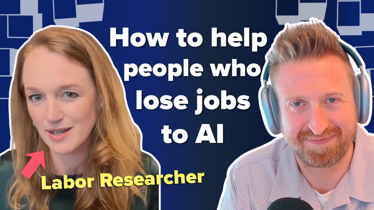 How to help people who lose their jobs to AI
