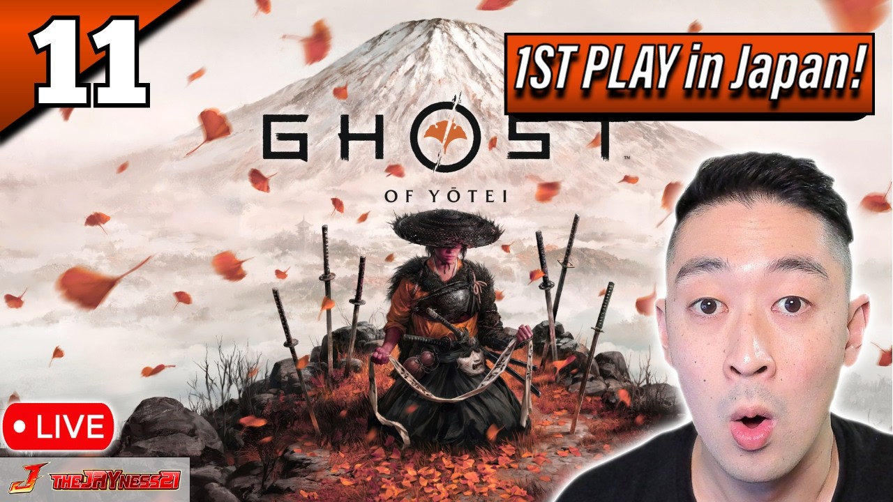 🔴 LIVE  🐺 Ghost of Yotei Pt 11 in Tokyo!