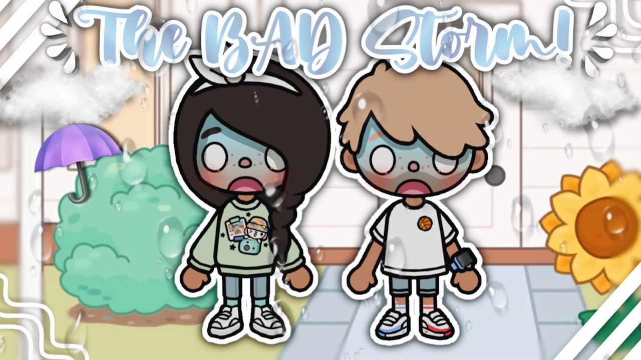 The BAD Storm! ⛈️ || TikTok Roleplay || Toca Life World