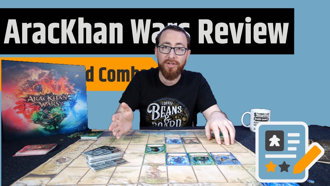 AracKhan Wars Review - Two Player Grid Based Card Combat